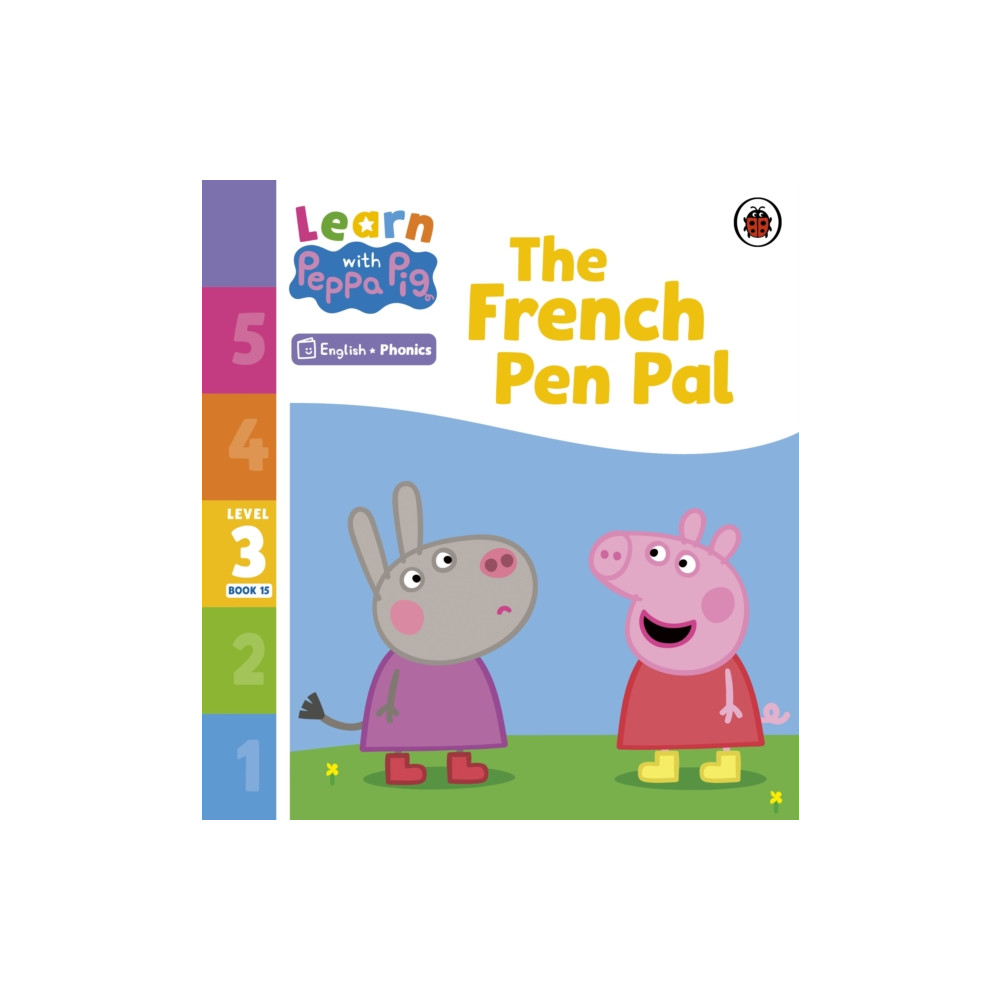 Produktbild för Learn with Peppa Phonics Level 3 Book 15 – The French Pen Pal (Phonics Reader) (häftad, eng)