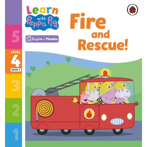 Penguin Random House Children's UK Learn with Peppa Phonics Level 4 Book 9 – Fire and Rescue! (Phonics Reader) (häftad, eng)