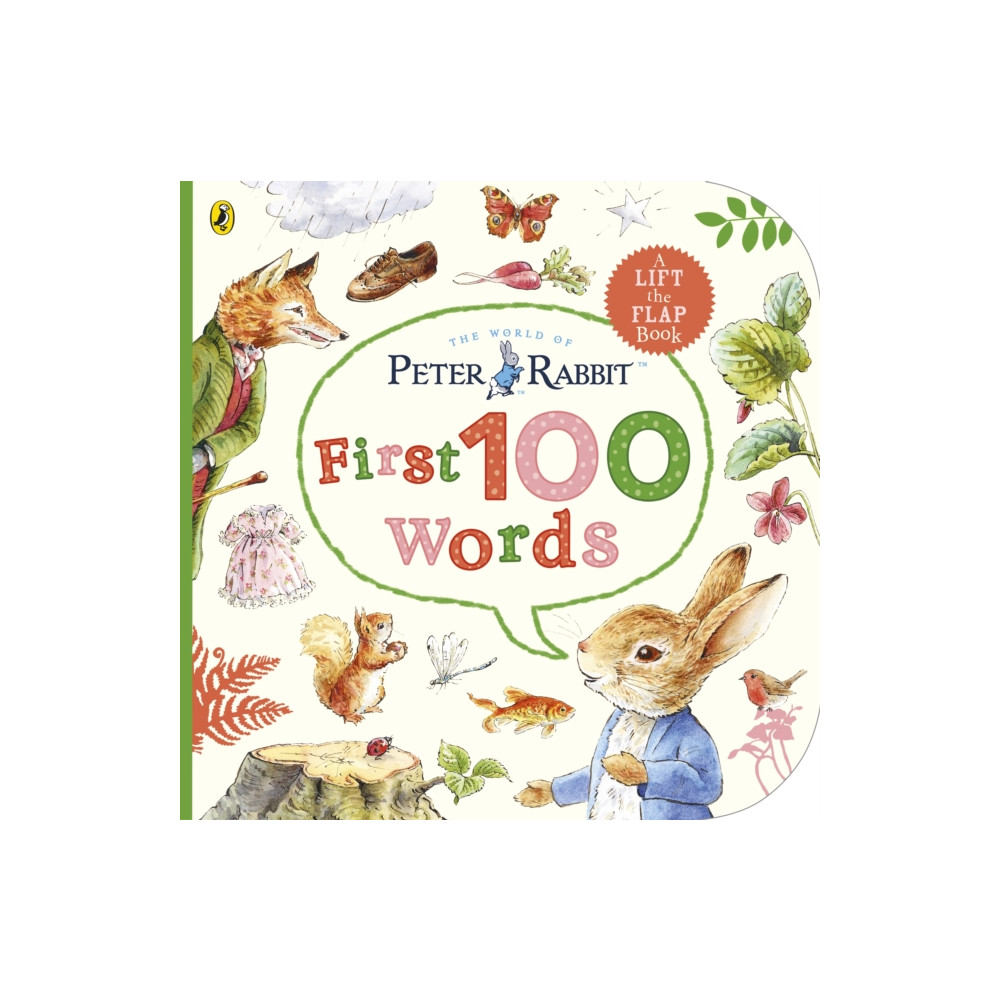 Produktbild för Peter Rabbit Peter's First 100 Words (bok, board book, eng)