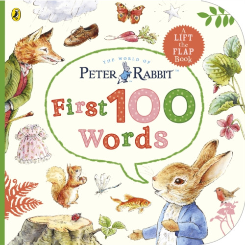 Penguin Random House Children's UK Peter Rabbit Peter's First 100 Words (bok, board book, eng)