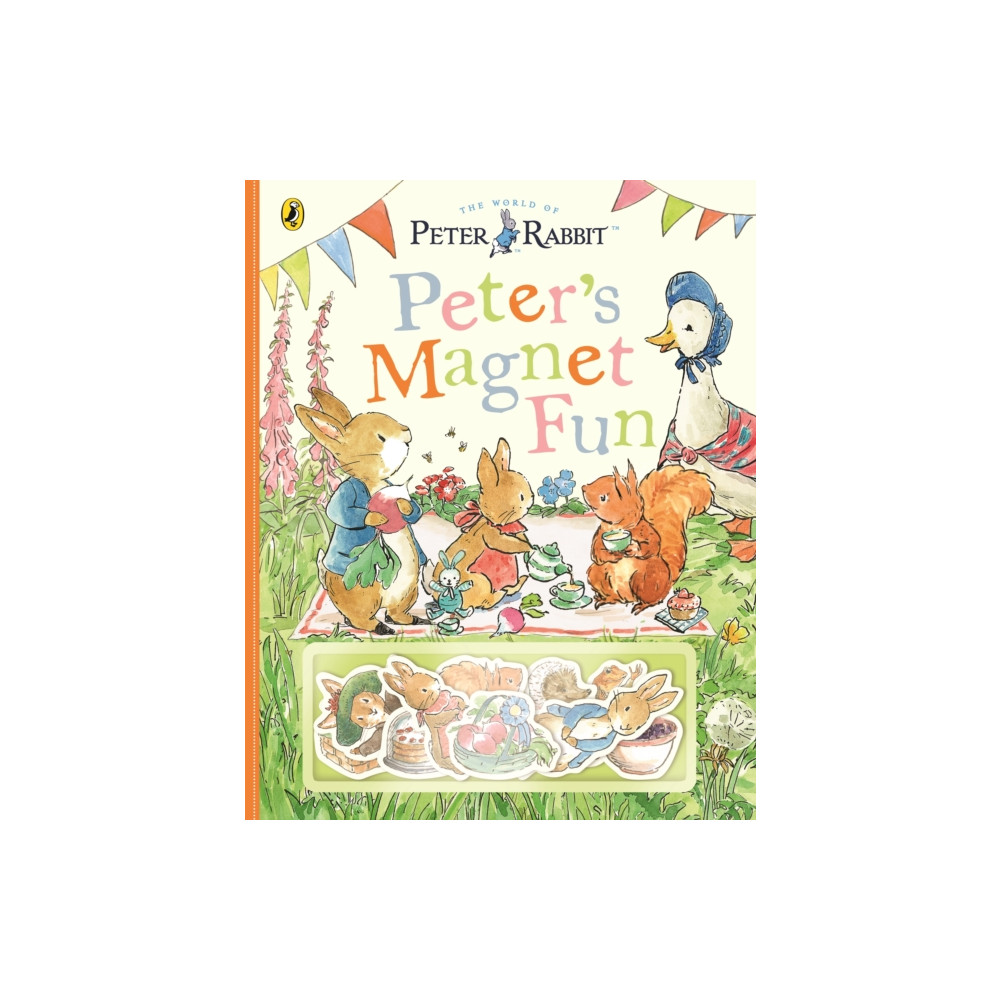 Produktbild för Peter Rabbit: Peter's Magnet Fun (bok, board book, eng)
