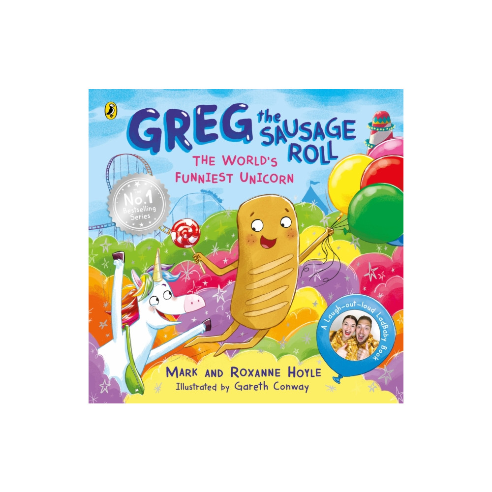 Produktbild för Greg the Sausage Roll: The World’s Funniest Unicorn (häftad, eng)