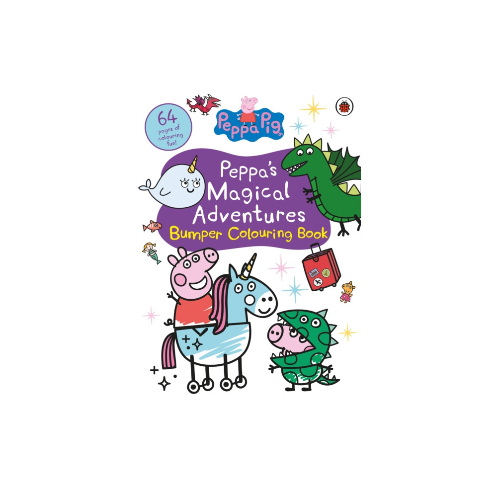 Produktbild för Peppa Pig: Peppa's Magical Adventures Bumper Colouring Book (häftad, eng)