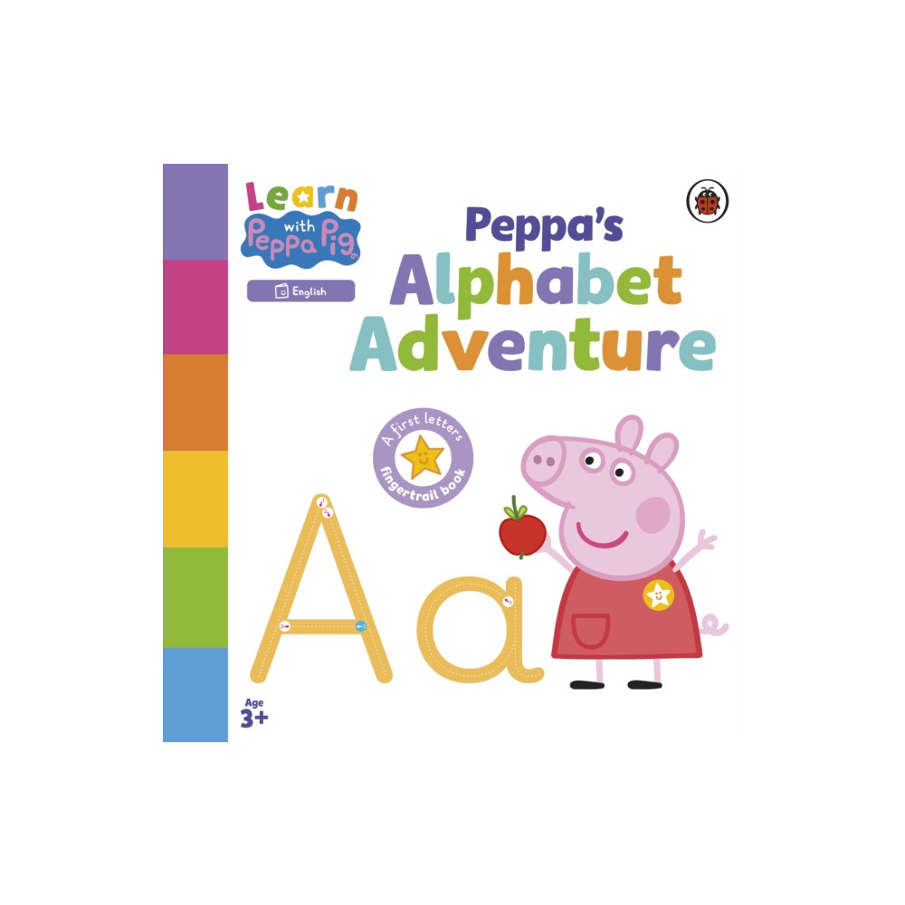 Produktbild för Learn with Peppa: Peppa's Alphabet Adventure (bok, board book, eng)