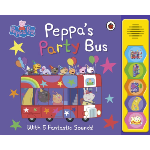 Penguin Random House Children's UK Peppa Pig: Peppa's Party Bus! (bok, board book, eng)