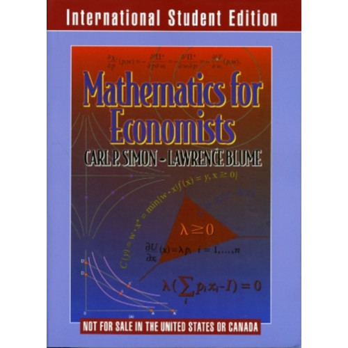 WW Norton & Co Mathematics for Economists (häftad, eng)