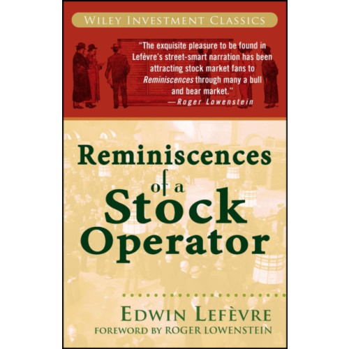 John Wiley & Sons Inc Reminiscences of a Stock Operator (häftad, eng)