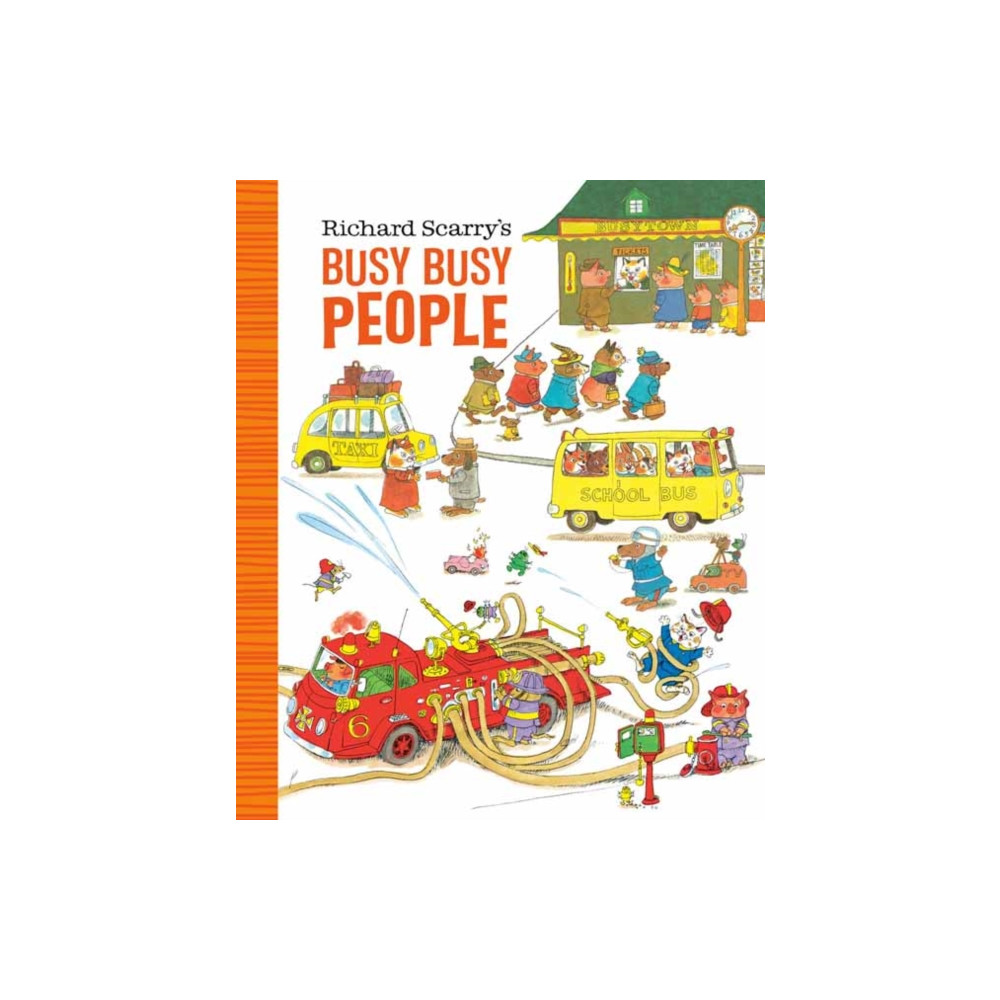 Produktbild för Richard Scarry's Busy Busy People (bok, board book, eng)
