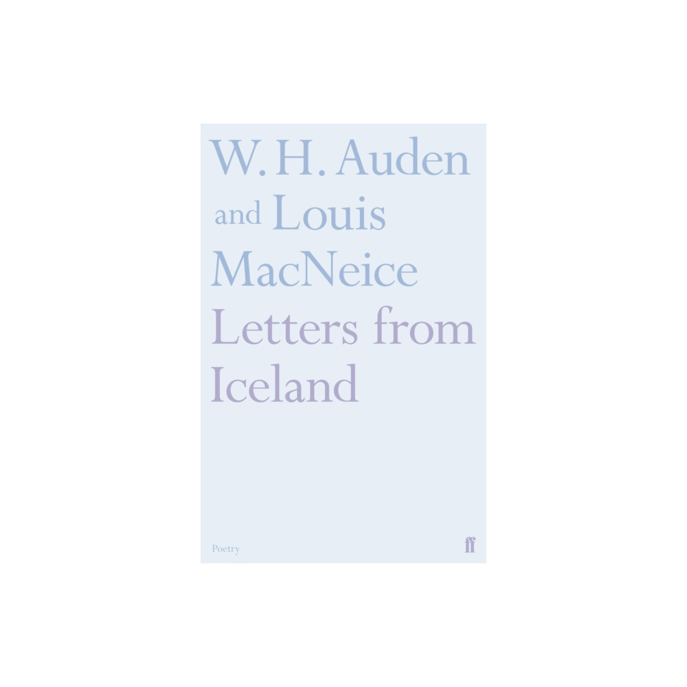 Produktbild för Letters from Iceland (häftad, eng)
