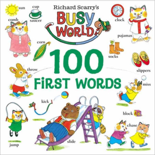 Random House USA Inc Richard Scarry's 100 First Words (bok, board book, eng)
