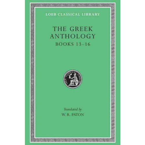 Harvard university press The Greek Anthology, Volume V (inbunden, eng)