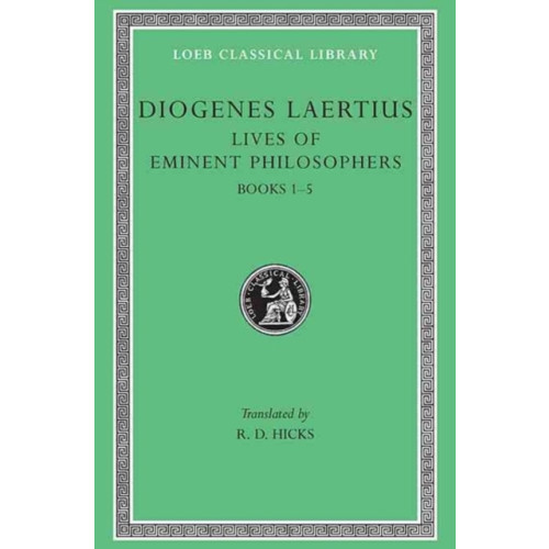 Harvard university press Lives of Eminent Philosophers, Volume I (inbunden, eng)