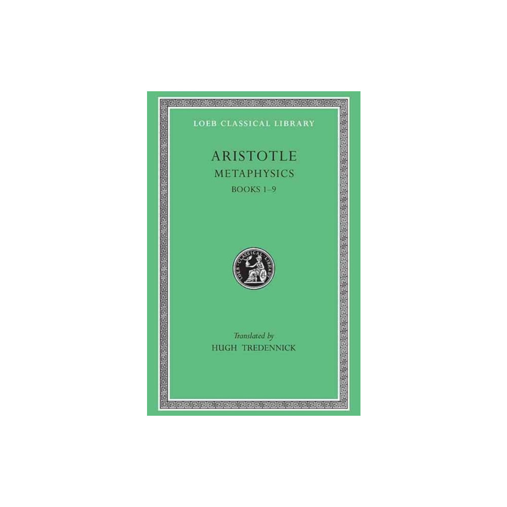 Produktbild för Metaphysics, Volume I (inbunden, eng)