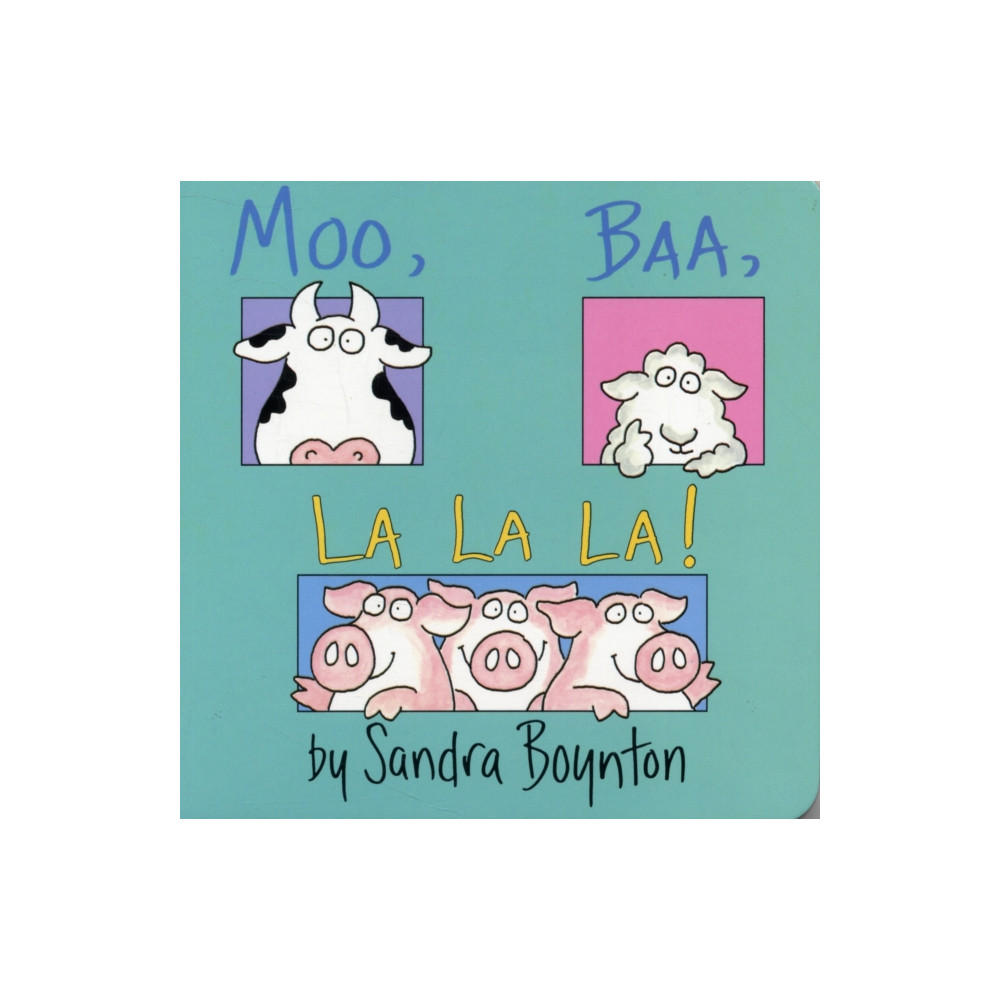 Produktbild för Moo, Baa, La La La (bok, board book, eng)