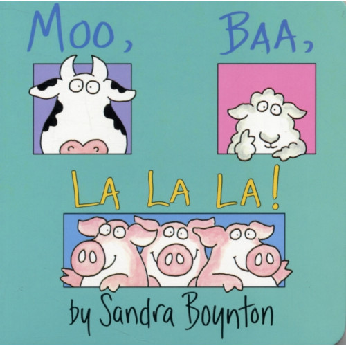 Simon & Schuster Moo, Baa, La La La (bok, board book, eng)
