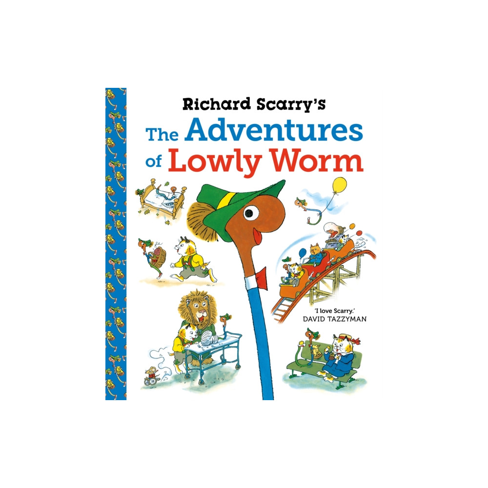 Produktbild för Richard Scarry's The Adventures of Lowly Worm (häftad, eng)