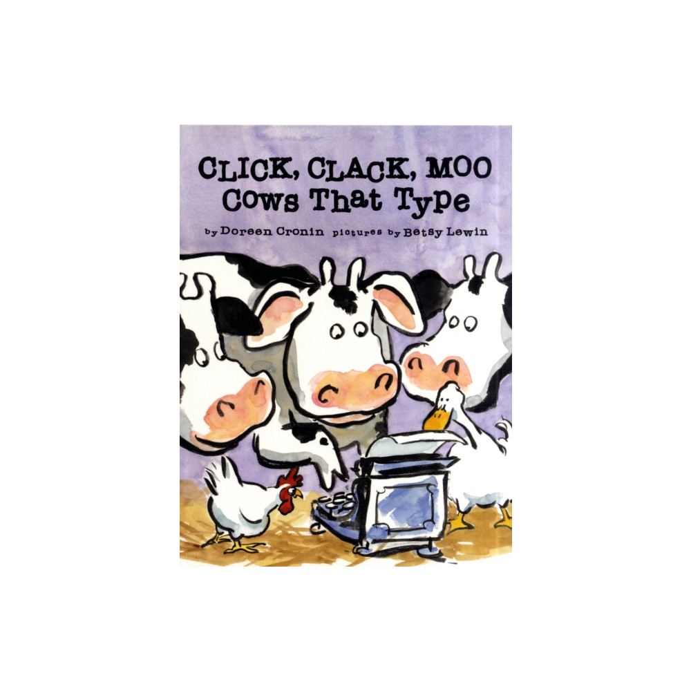 Produktbild för Click, Clack, Moo - Cows That Type (häftad, eng)