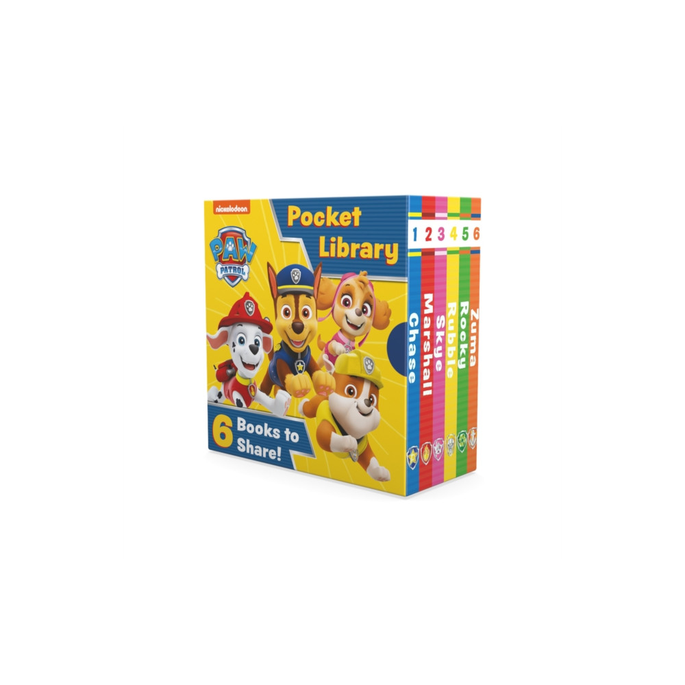Produktbild för Paw Patrol Pocket Library (bok, board book, eng)