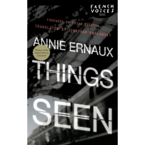 University of Nebraska Press Things Seen (häftad, eng)