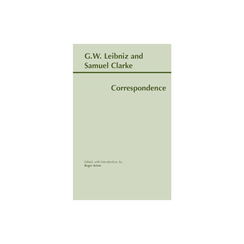 Produktbild för Leibniz and Clarke: Correspondence (häftad, eng)