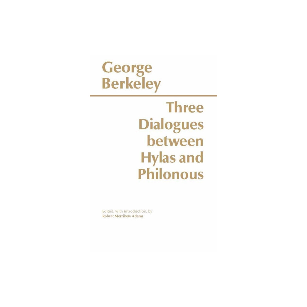 Produktbild för Three Dialogues Between Hylas and Philonous (häftad, eng)