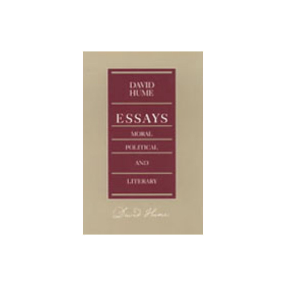 Produktbild för Essays -- Moral Political & Literary, 2nd Edition (häftad, eng)