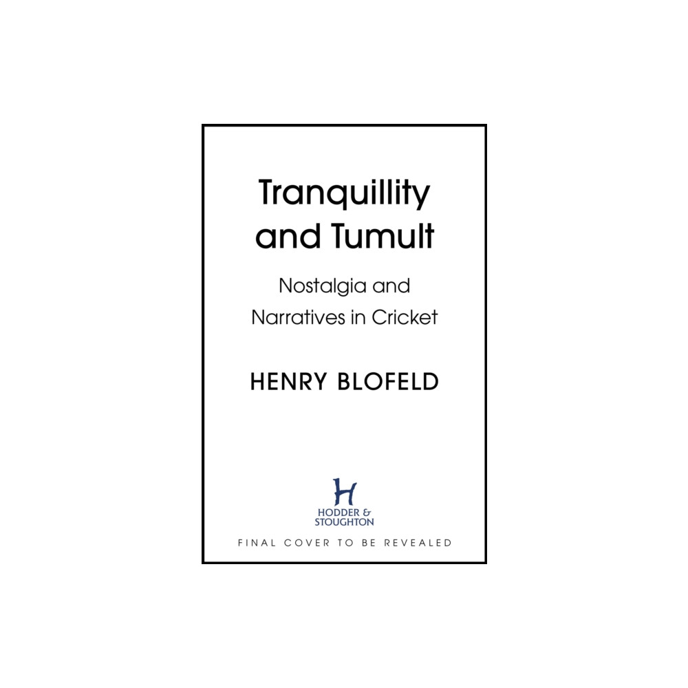 Produktbild för Sharing My Love of Cricket (inbunden, eng)