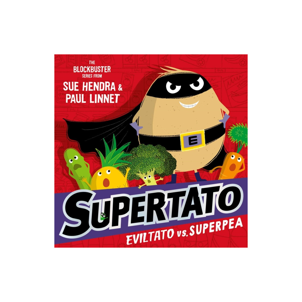 Produktbild för Supertato: Eviltato vs Superpea (häftad, eng)