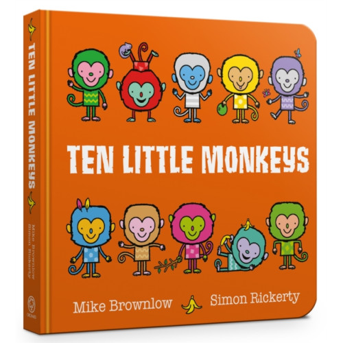 Hachette Children's Group Ten Little Monkeys Board Book (bok, board book, eng)