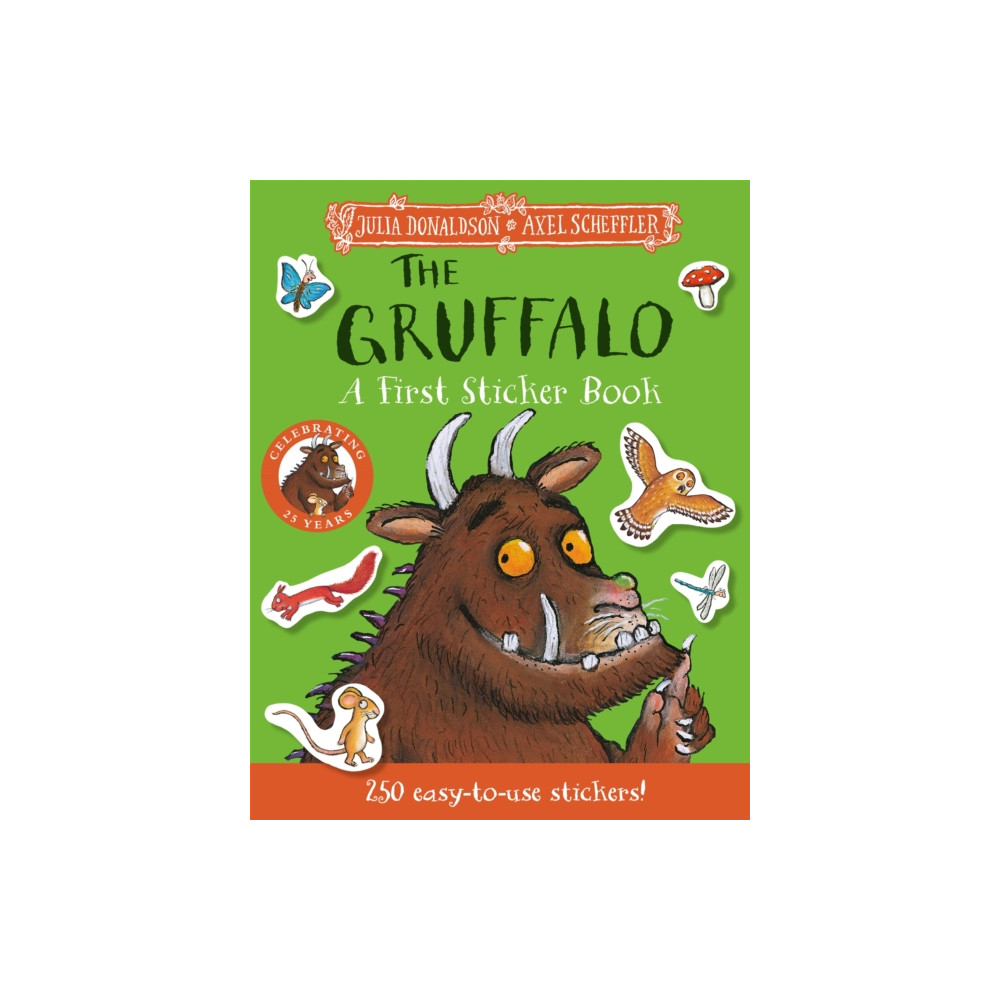 Produktbild för The Gruffalo: A First Sticker Book (häftad, eng)