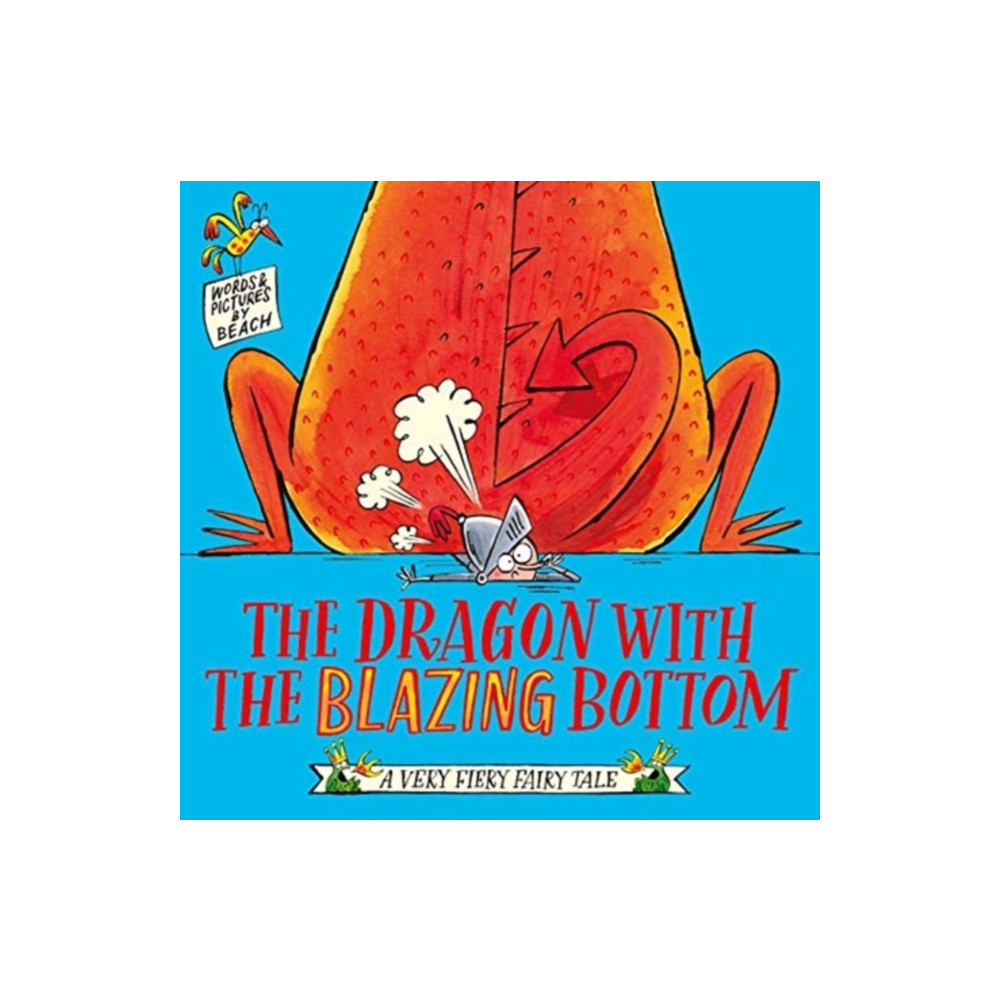 Produktbild för The Dragon with the Blazing Bottom (häftad, eng)