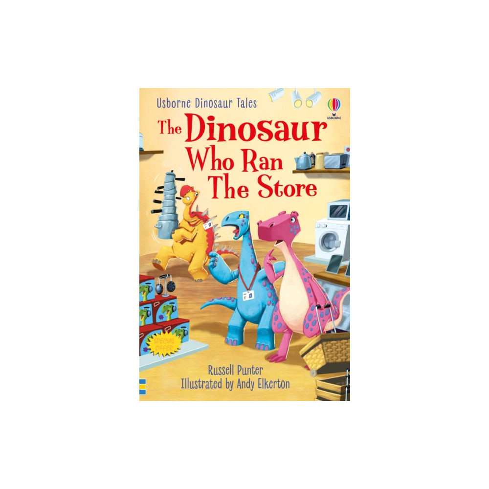 Produktbild för Dinosaur Tales: The Dinosaur Who Ran The Store (inbunden, eng)