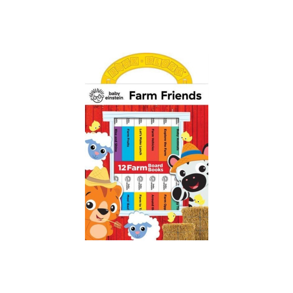 Produktbild för Baby Einstein: Farm Friends 12 Farm Board Books