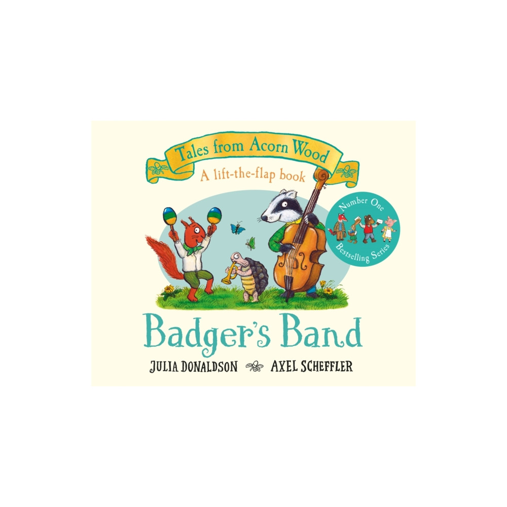 Produktbild för Badger's Band (bok, board book, eng)
