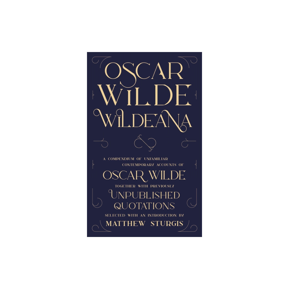 Produktbild för Wildeana (riverrun editions) (häftad, eng)