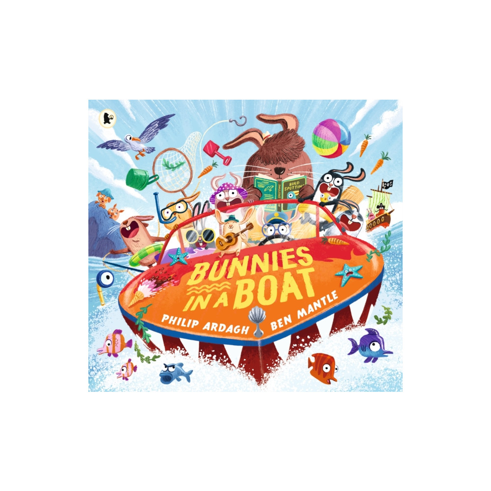 Produktbild för Bunnies in a Boat (häftad, eng)