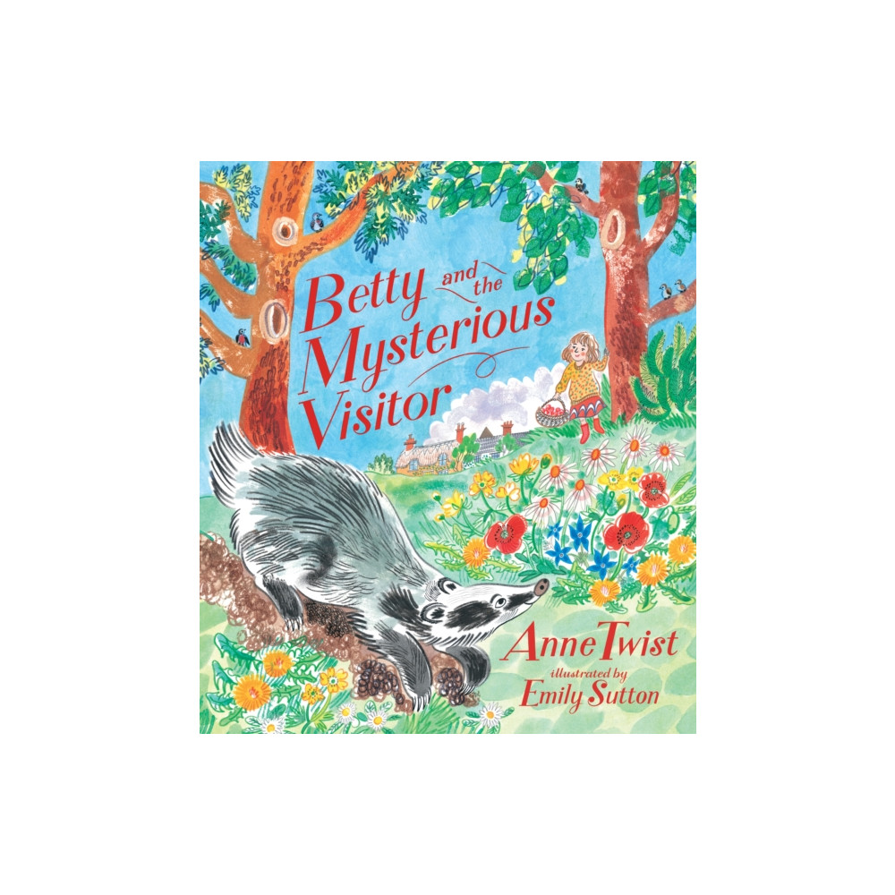 Produktbild för Betty and the Mysterious Visitor (inbunden, eng)