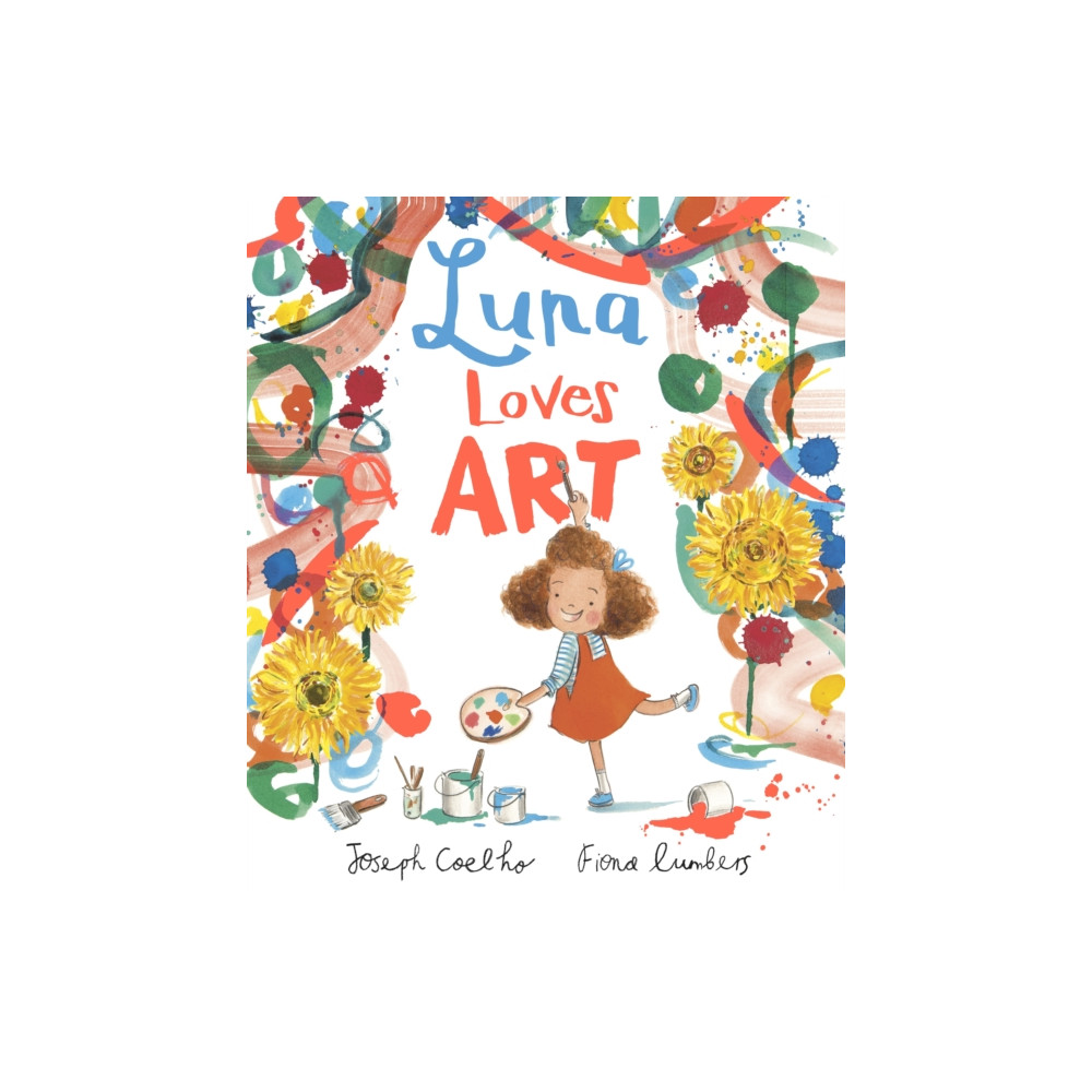 Produktbild för Luna Loves Art (häftad, eng)