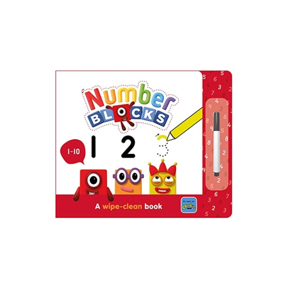 Produktbild för Numberblocks 1-10: A Wipe-Clean Book (bok, board book, eng)