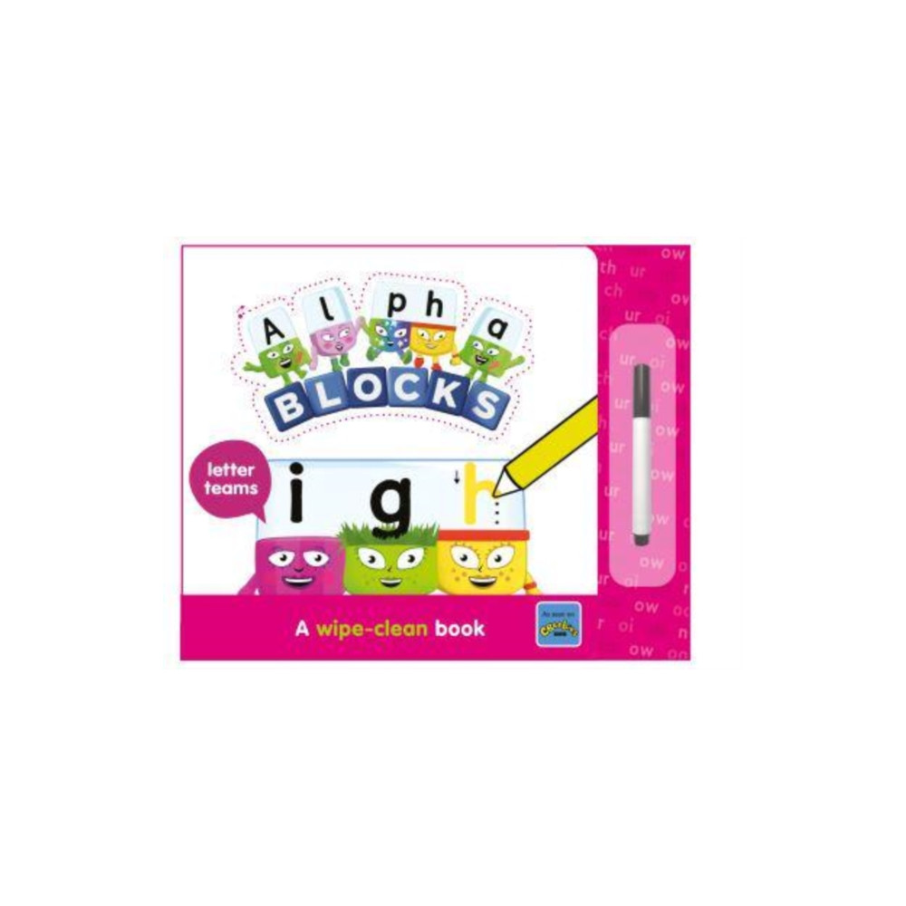 Produktbild för Alphablocks Letter Teams: A Wipe-Clean Book (bok, board book, eng)
