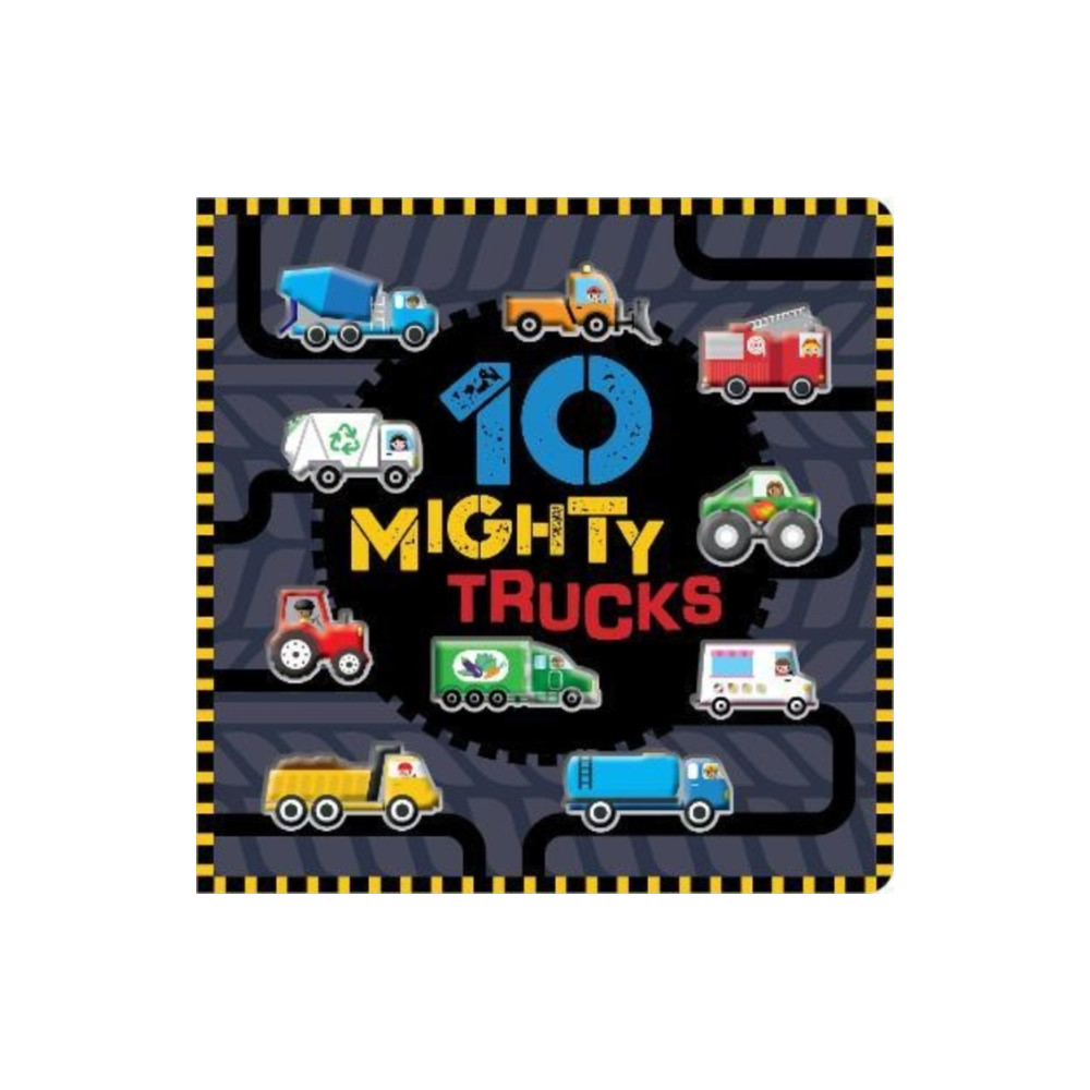 Produktbild för 10 Mighty Trucks (inbunden, eng)