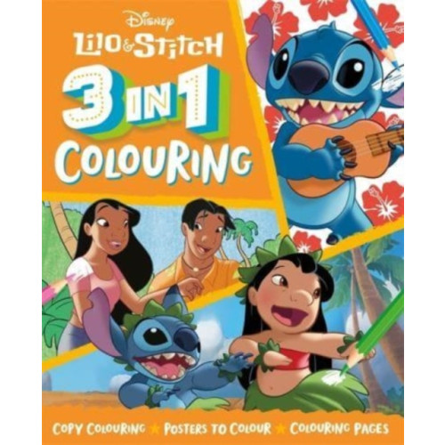 Bonnier Books Ltd Disney Lilo & Stitch: 3 in 1 Colouring (häftad, eng)