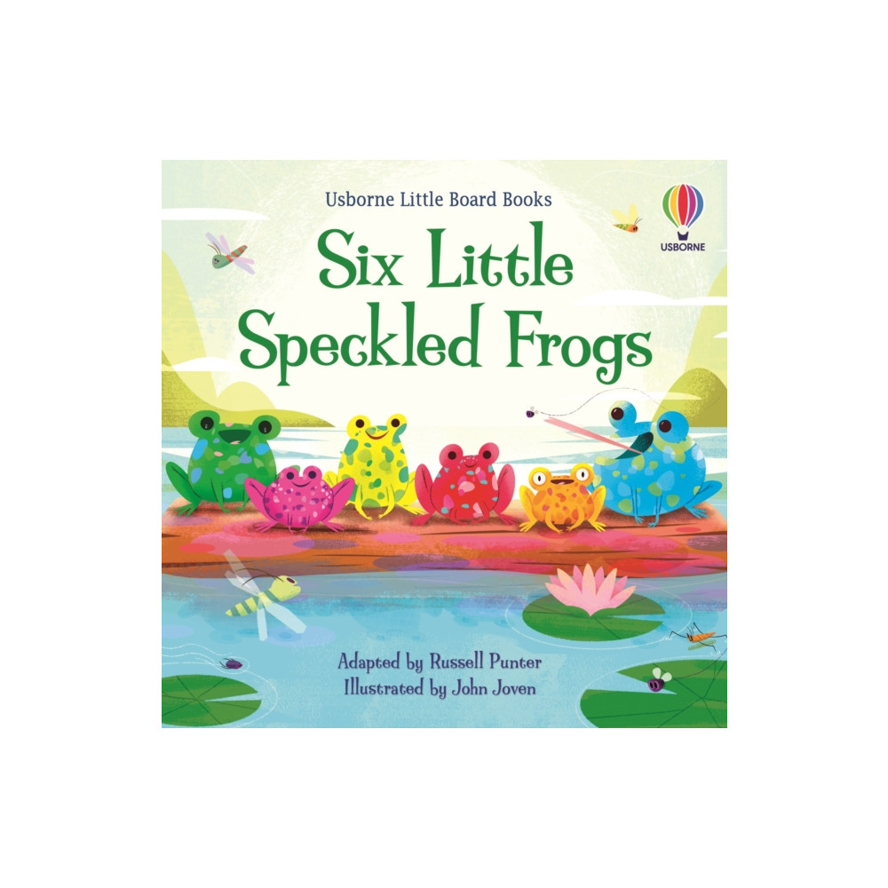 Produktbild för Six Little Speckled Frogs (bok, board book, eng)