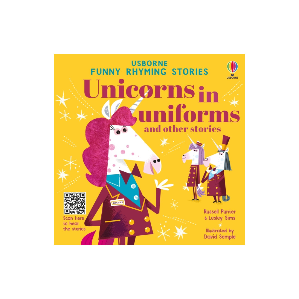 Produktbild för Unicorns in uniforms and other stories (inbunden, eng)