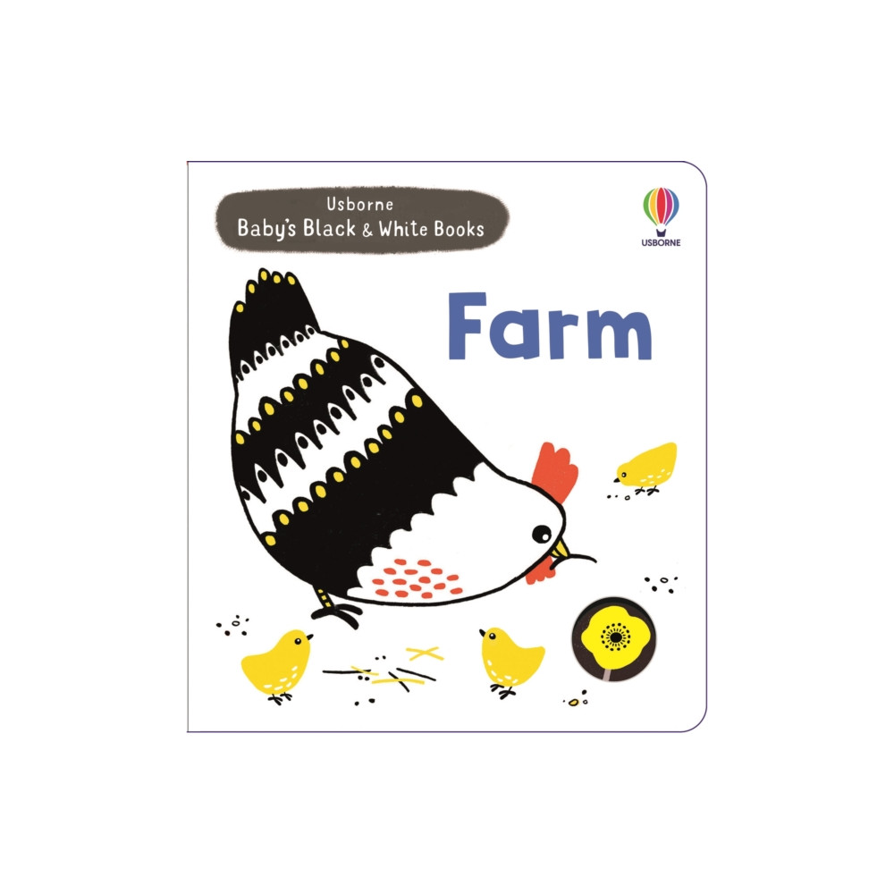 Produktbild för Baby's Black and White Books Farm (bok, board book, eng)