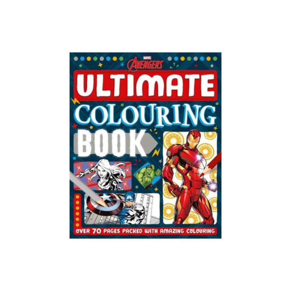 Produktbild för Marvel Avengers: The Ultimate Colouring Book (häftad, eng)
