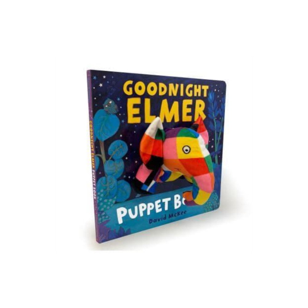 Produktbild för Goodnight, Elmer Puppet Book (bok, board book, eng)