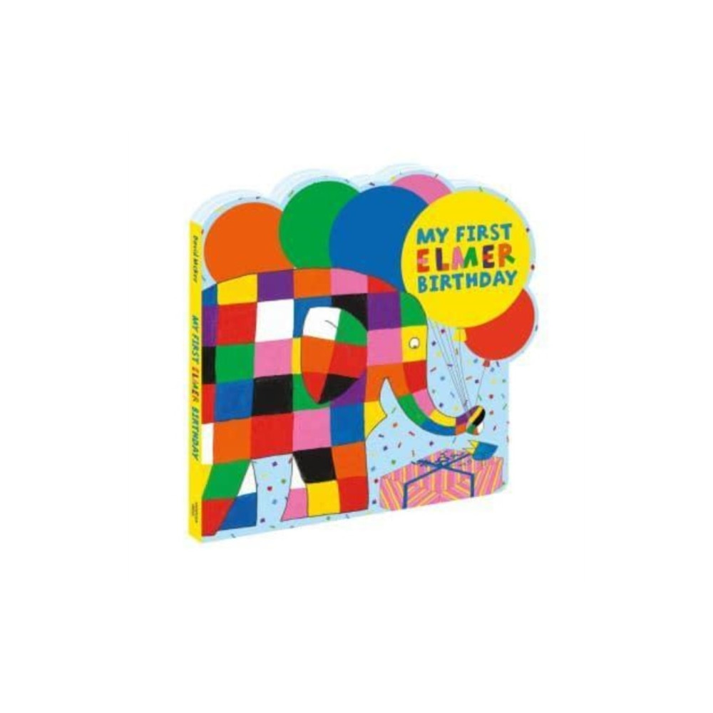Produktbild för My First Elmer Birthday (bok, board book, eng)
