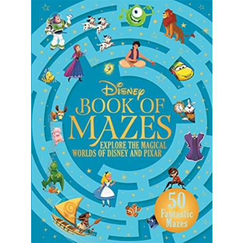 Templar Publishing The Disney Book of Mazes (inbunden, eng)