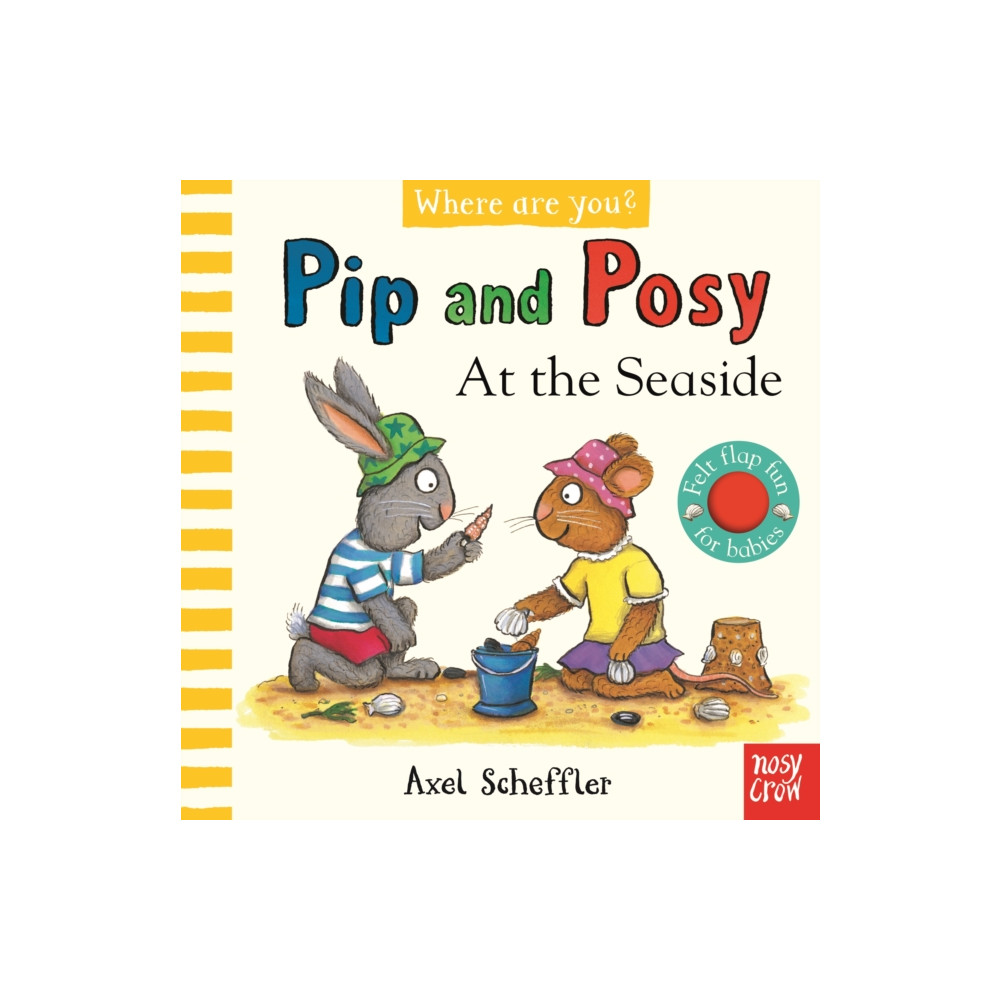 Produktbild för Pip and Posy, Where Are You? At the Seaside (A Felt Flaps Book) (bok, board book, eng)